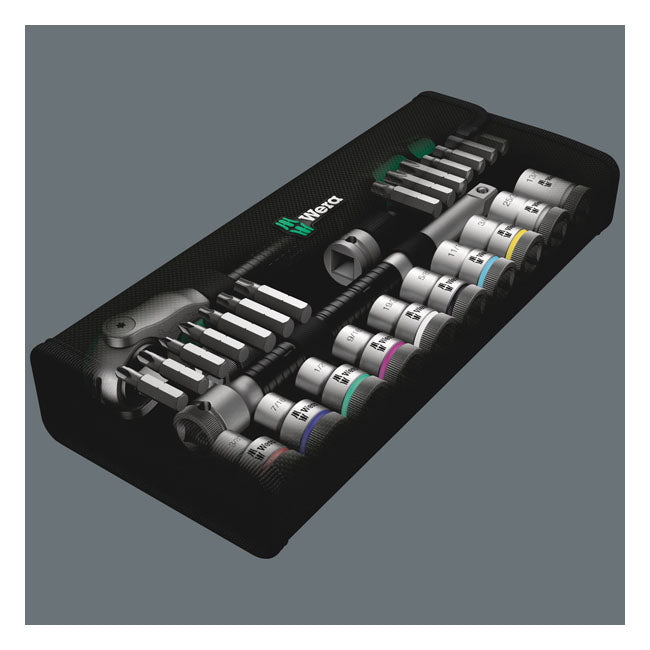 Wera Zyklop speed ratchet kit 1/2" drive - US sizes