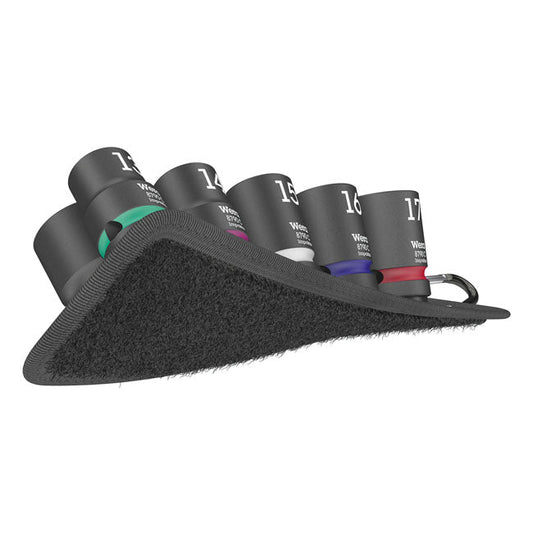 Wera, Impaktor 1/2" hex socket set - Metric