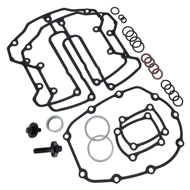 Feuling, cam change gasket & seal kit. With bearing & bolts