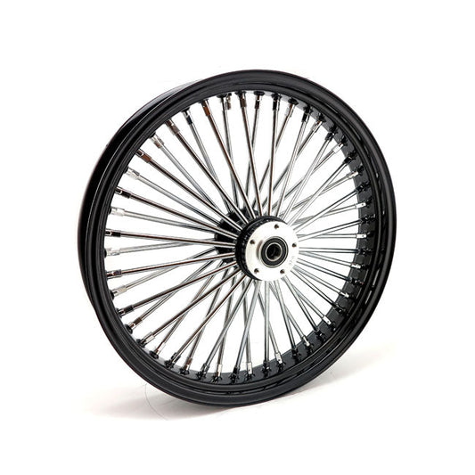 MCS radial 48 fat spoke front wheel 3.50 x 21 SF black