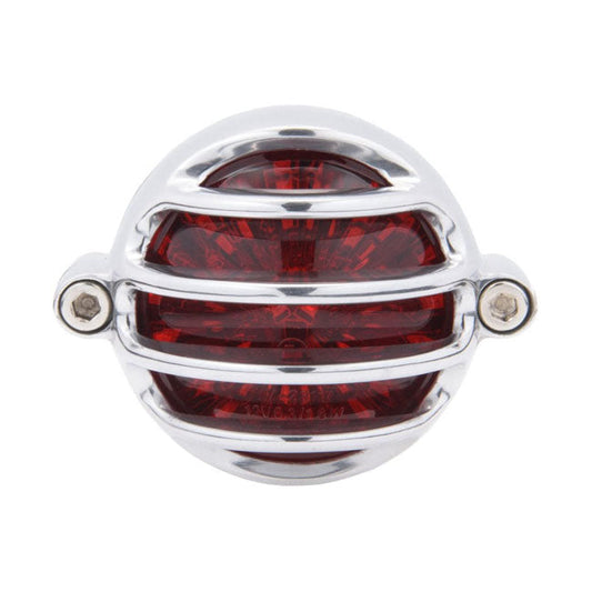 Motone, Lecter LED taillight. Polished, no bracket. ECE