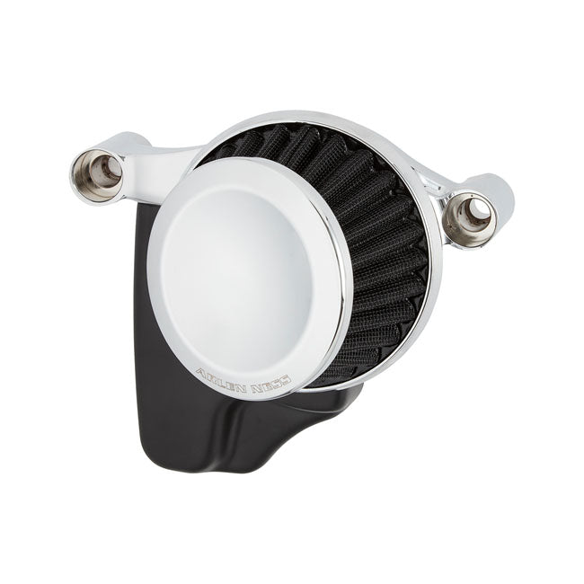 Arlen Ness, Sportster Mini 22° air cleaner kit. Chrome