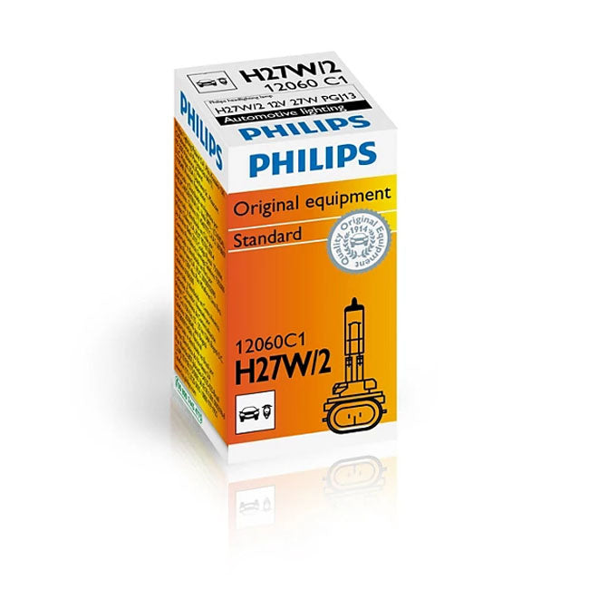 Philips, Vision. 12V 27W halogen passing lamp bulb