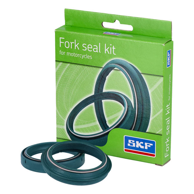 SKF, fork seal kit 49mm. Green. (one fork tube)