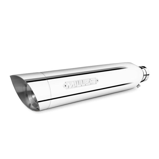 *2 WEEKS EXTRA TRANSIT TIME* Miller, Destiny slip-on mufflers. Euro 5. Polished