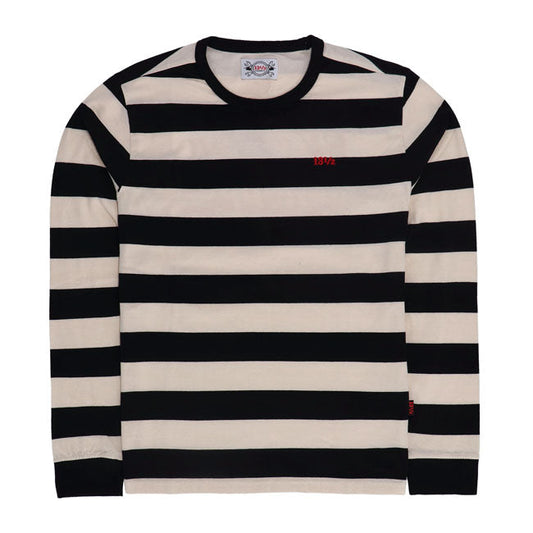 13 1/2 KOC long sleeve black/white