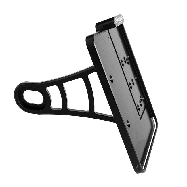 HeinzBikes, side mount license plate bracket. Chrome