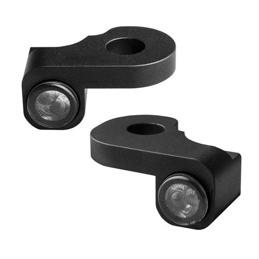 HeinzBikes, Nano below bar turn signals. Black