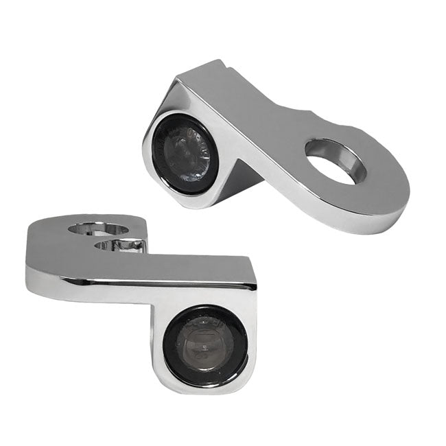 HeinzBikes, Nano below bar turn signals Chrome with PL