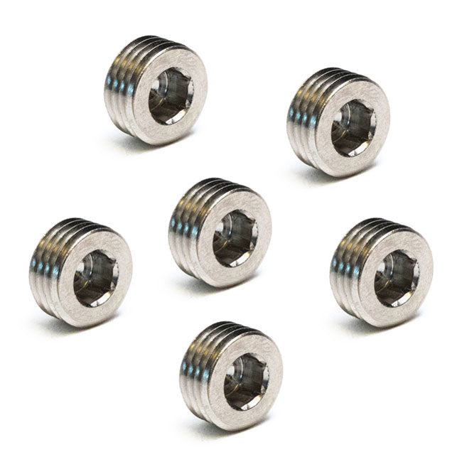 Feuling, crankcase drain plug, shorter 0.265" (6-pk)