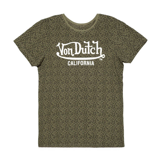 Von Dutch Leopard female t-shirt