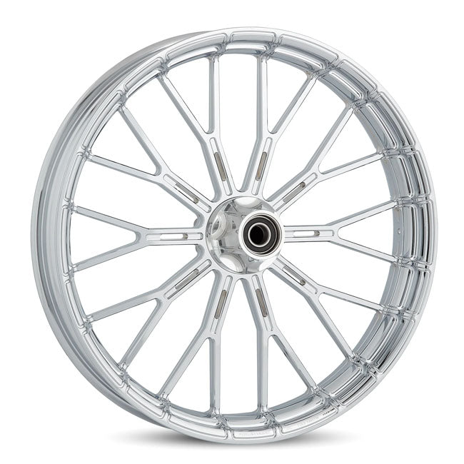 Arlen Ness, rim Y-Spoke 19 x 3.25". Front. Chrome