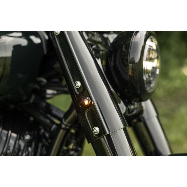 Killer Custom, front LED turn signals