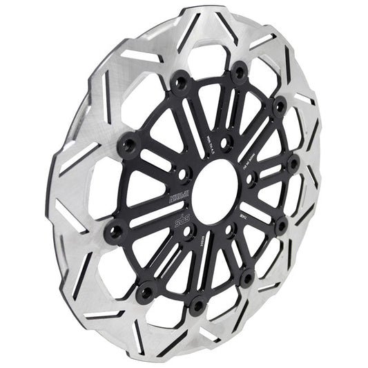 Kodlin by SBS, ''10-spoke'' brake rotor front L/R. Clear