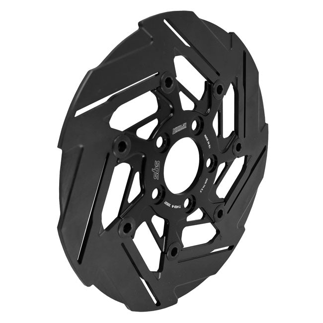 Kodlin by SBS, ''7-spoke'' brake rotor rear. Black