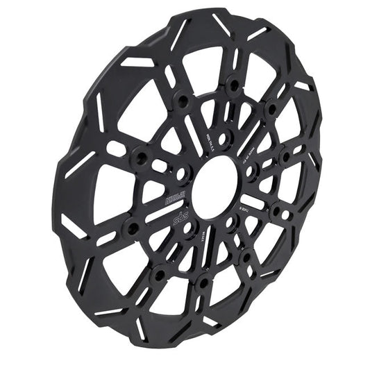 Kodlin by SBS, ''10-spoke'' brake rotor rear. Black