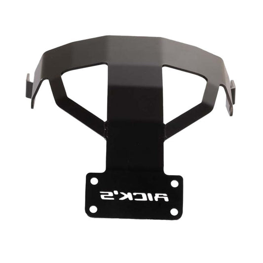 *14 DAYS EXTRA TRANSIT TIME* Rick''s Motorcycles, center license plate bracket. Black