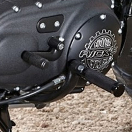 Rick''s Motorcycles, shift peg Knurled style. Black