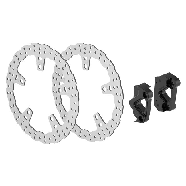 Rick''s Motorcycles, front Wave brake disc kit 14". SS