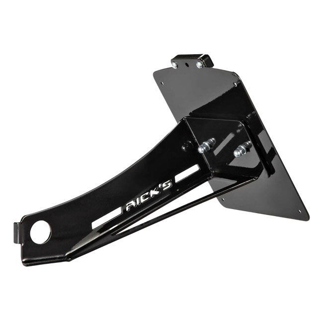 Rick''s Motorcycles, side mount License plate bracket. Black