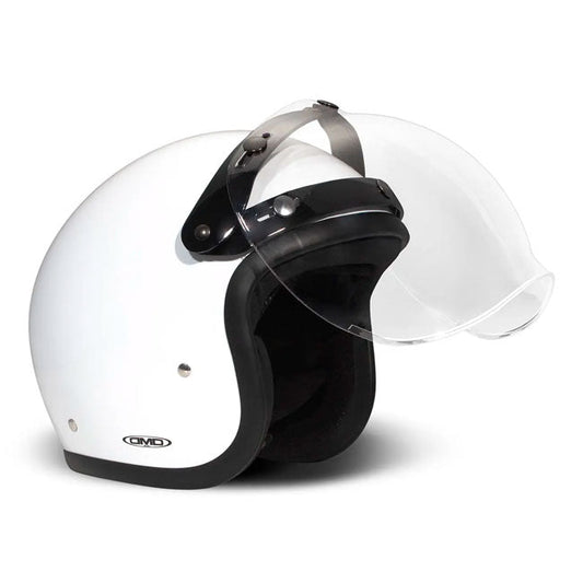 DMD Flip-up bubble visor clear
