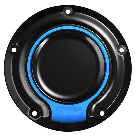 Fangster, derby cover. Black Blue