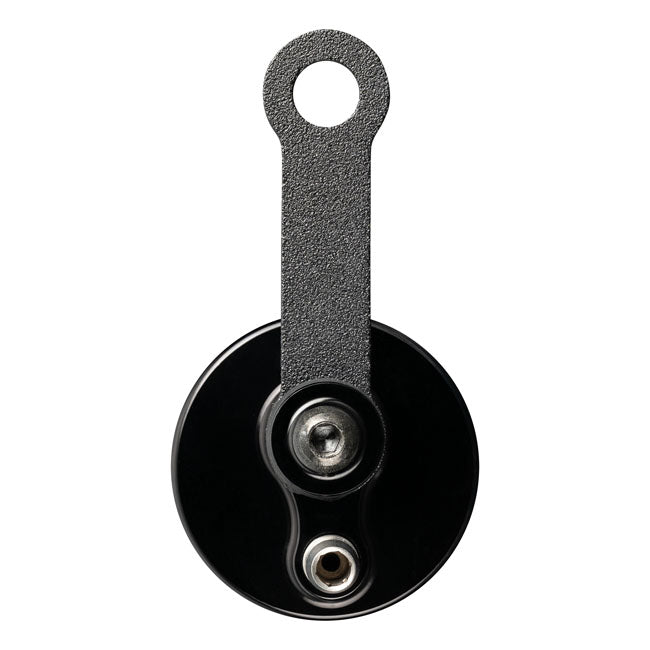 Accossato, brake fluid reservoir. 25cc. Black