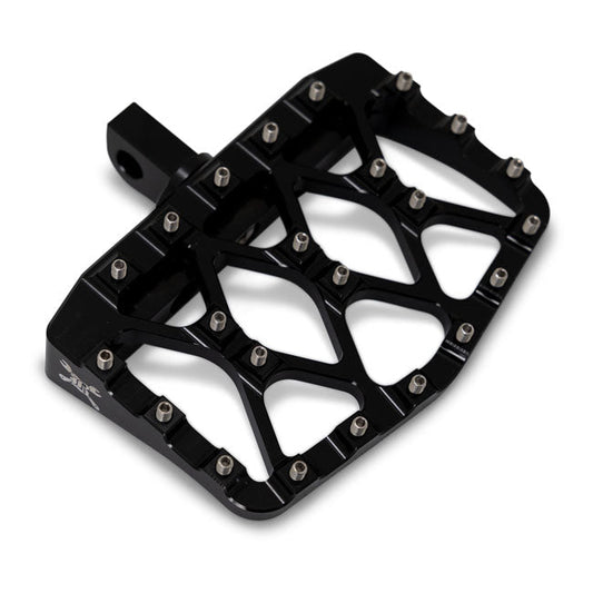 Burly, MX-Evolution mini floorboards, Passenger. Black