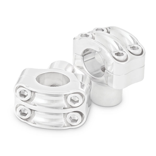 Burly, Reaper riser kit. 1.5" high. 8-bolt 2-piece. Chrome