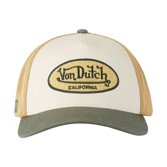 Von Dutch Terry Patch cap yellow