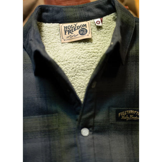 Holy Freedom Bear lined shirt