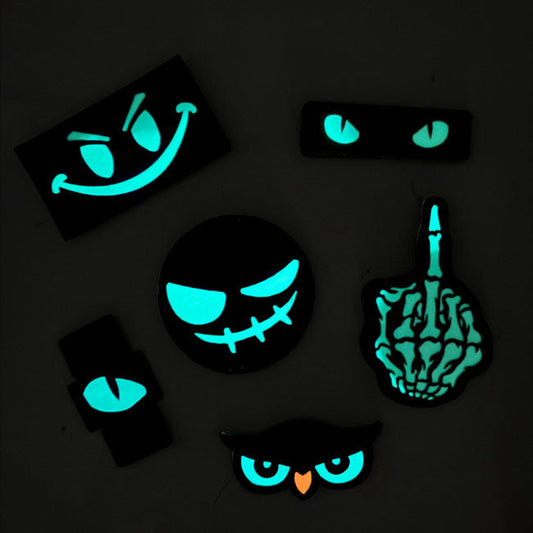 Army Surplus Laser Cut Evil Smiley patch