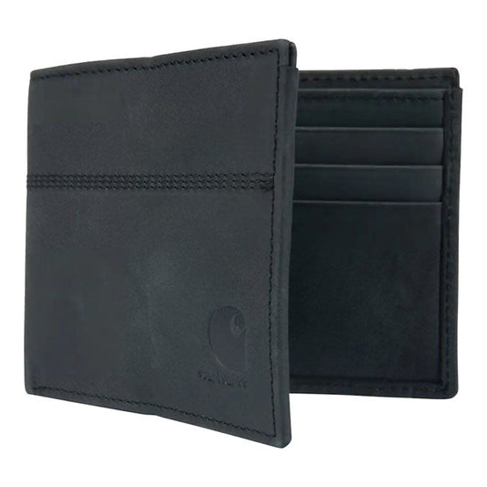 Carhartt Saddle Leather Bifold wallet black