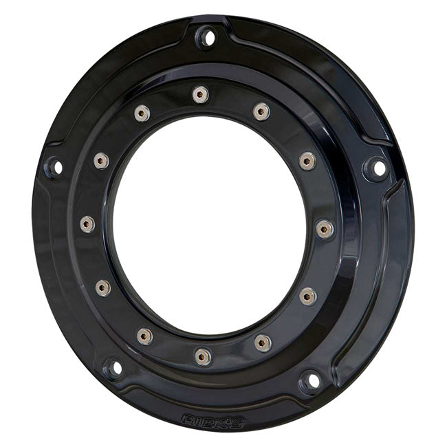 Rick''s Motorcycles, Clutch/derby cover, Porthole. Gloss Blk.
