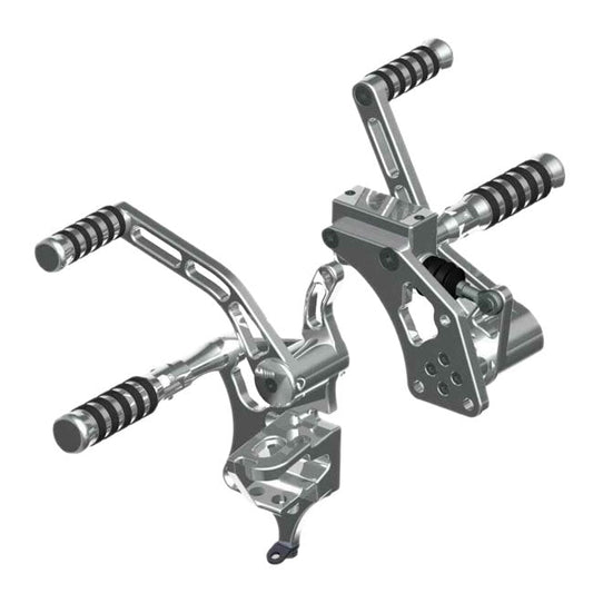 *14 DAYS EXTRA TRANSIT TIME* Rick''s Motorcycles, +4" Forw. control kit. O-Ring. Pol