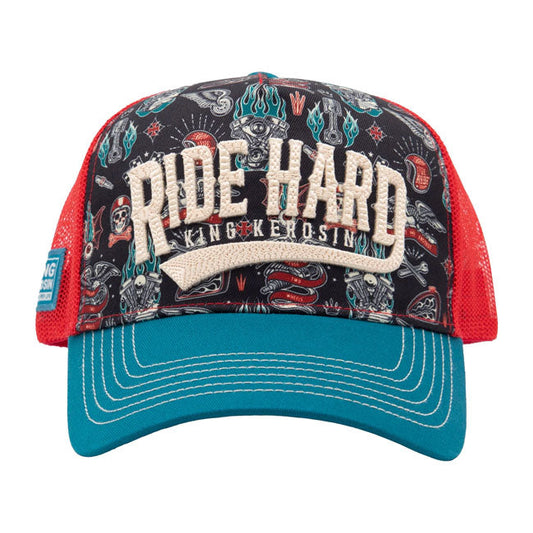 King Kerosin Ride Hard trucker cap