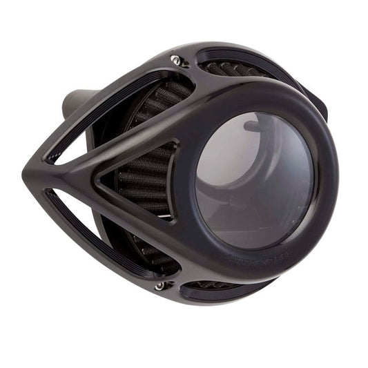 Arlen Ness, Clear Tear Air Cleaner, All Black