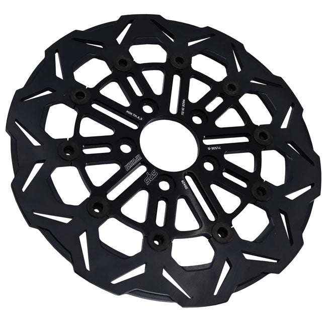Kodlin by SBS, ''V-Design'' brake rotor rear. Clear
