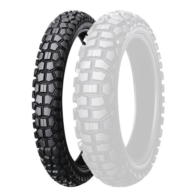 *24H EXTRA TRANSIT TIME* Dunlop, D605 Front tire 70/100-19 P42