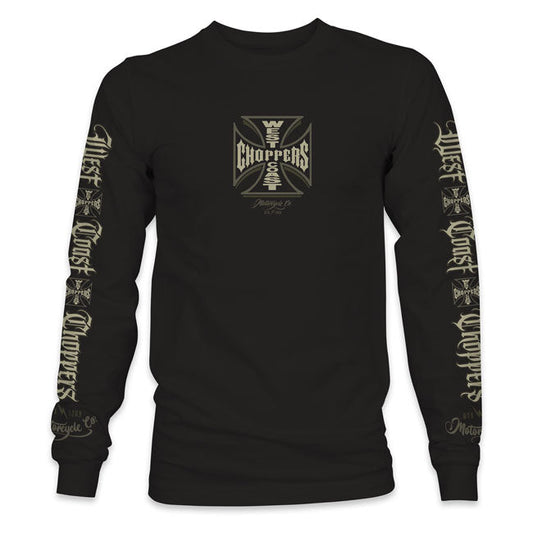WCC Gangscript long sleeve black