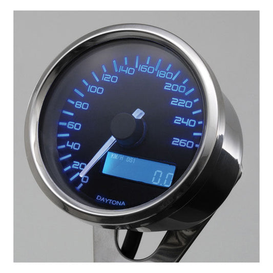 Daytona, Velona 60mm electronic speedometer 260km/h