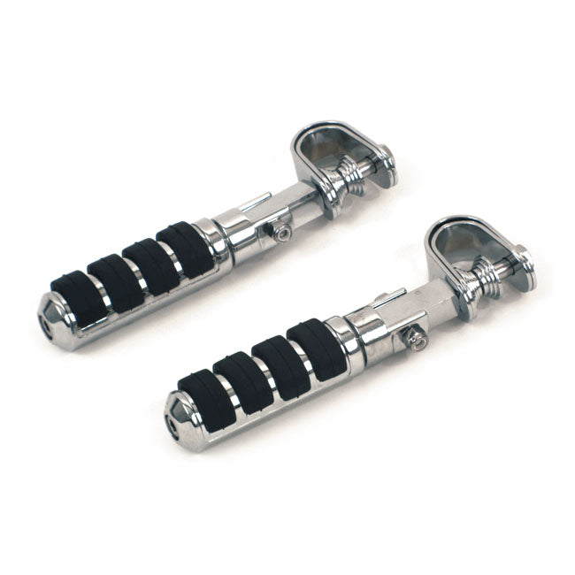 Comfort foot peg set clamp-on