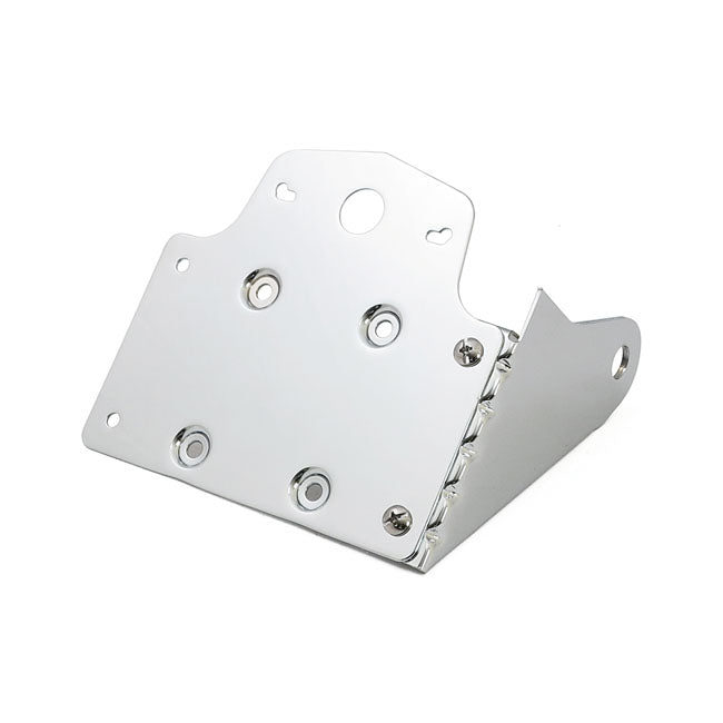 Side mount license plate bracket