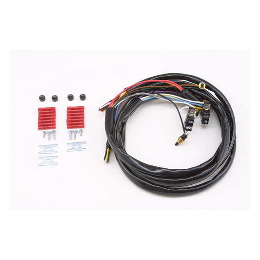Handlebar wire switch kit Black switches