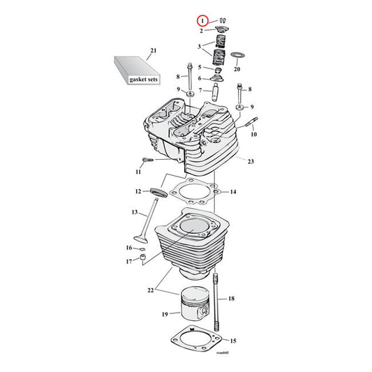 Valve key set