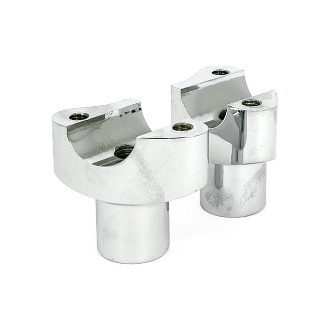 Forged aluminum risers straight, 2" rise