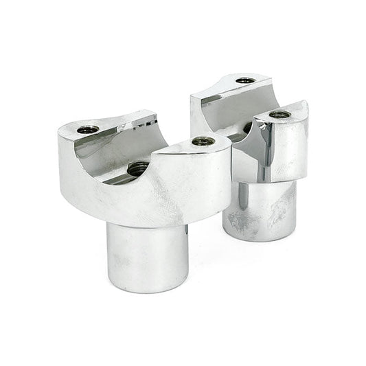 Forged aluminum risers straight, 2" rise