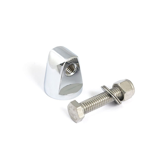 Straight cone headlamp mount block
