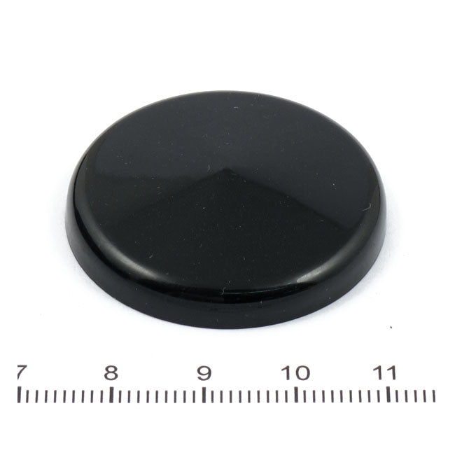 Chrome 1-7/16" (35mm) diameter emblem