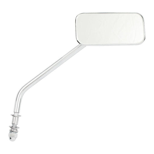 Small rectangular mirror long stem
